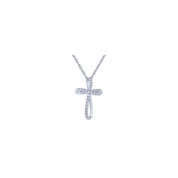 The Symbolic Beauty of a Diamond Cross Necklace in White Gold