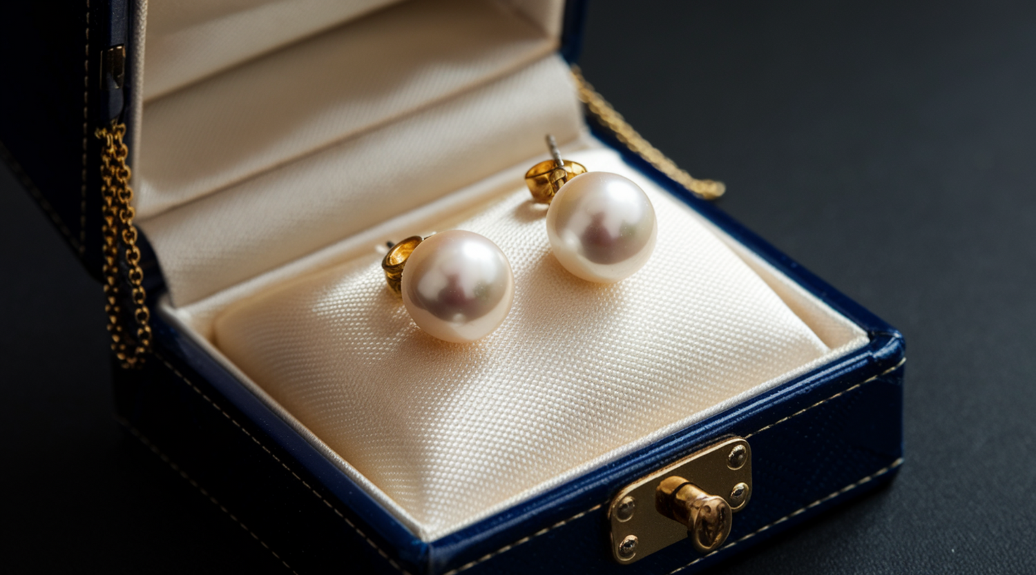 JESCOJES Freshwater Pearl Earrings