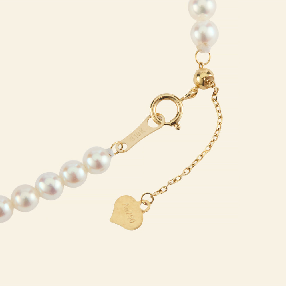 JESCOJES Charismatic AAA Freshwater Pearl Bracelet 3.5-4mm