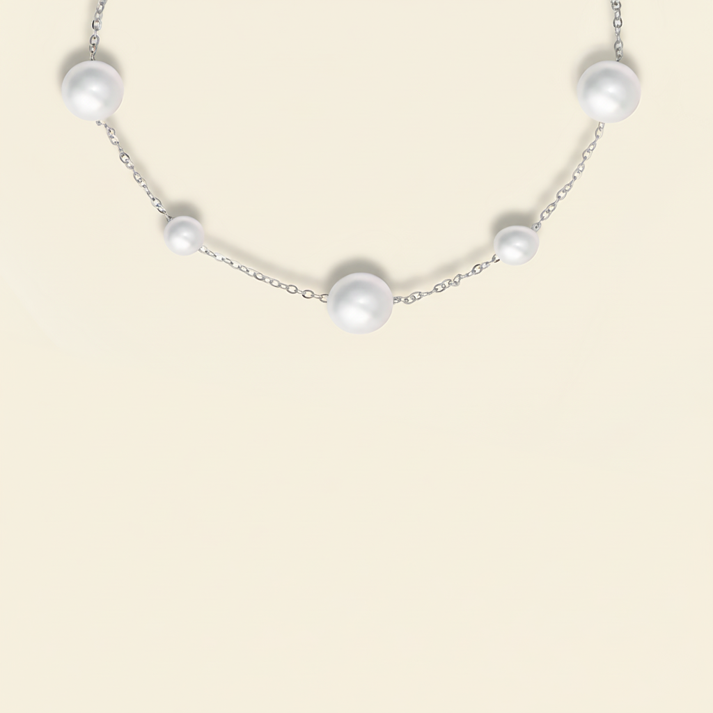 JESCOJES Starry Night AAA Freshwater Pearl Bracelet