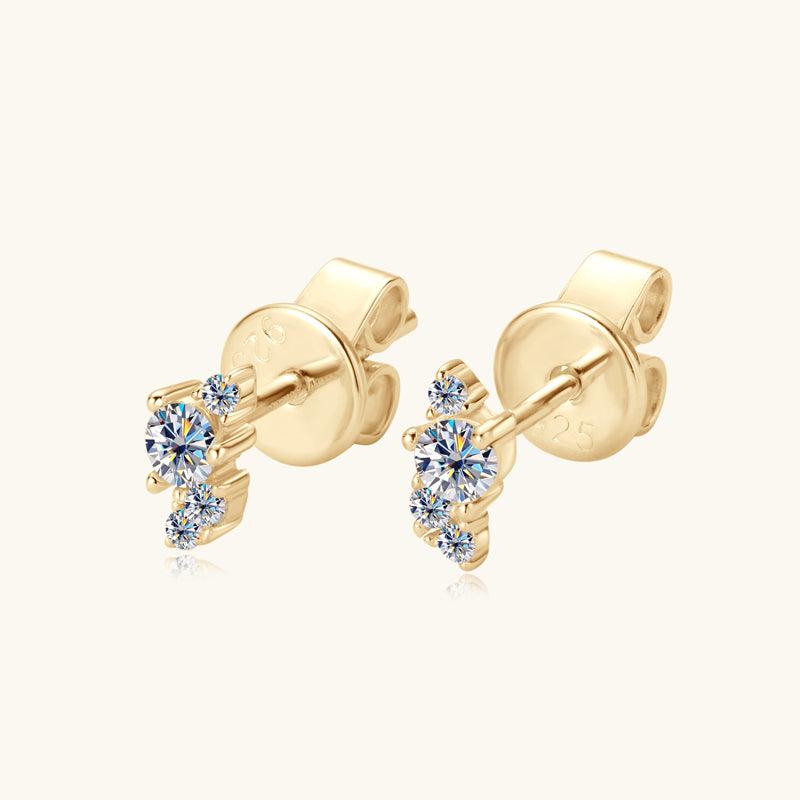 Vitality Premium Moissanite Stud Earrings - JESCOJES
