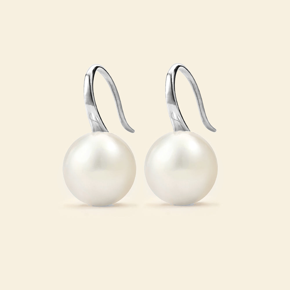 JESCOJES Charming Freshwater Pearl Drop Earrings