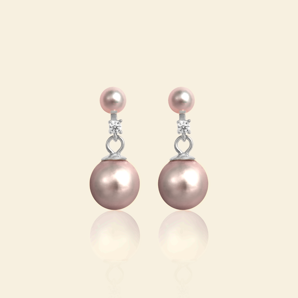 JESCOJES Luminous AAAA Pearl Earrings