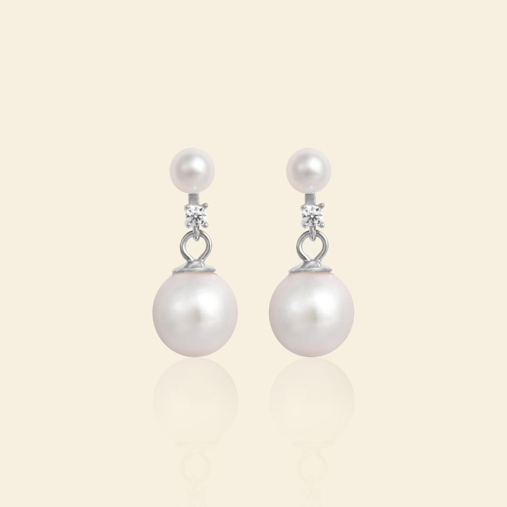 JESCOJES Luminous AAAA Pearl Earrings