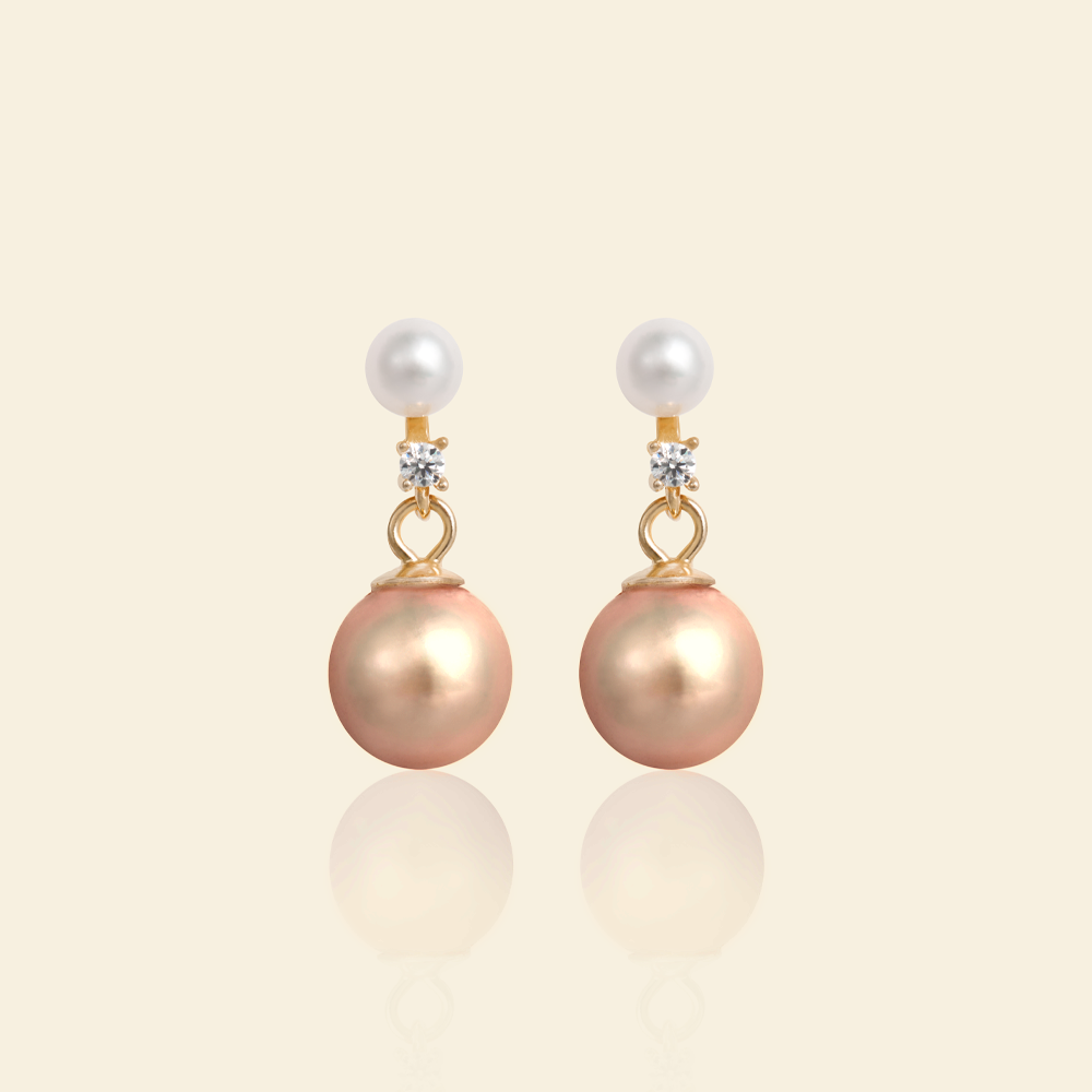 JESCOJES Luminous AAAA Pearl Earrings