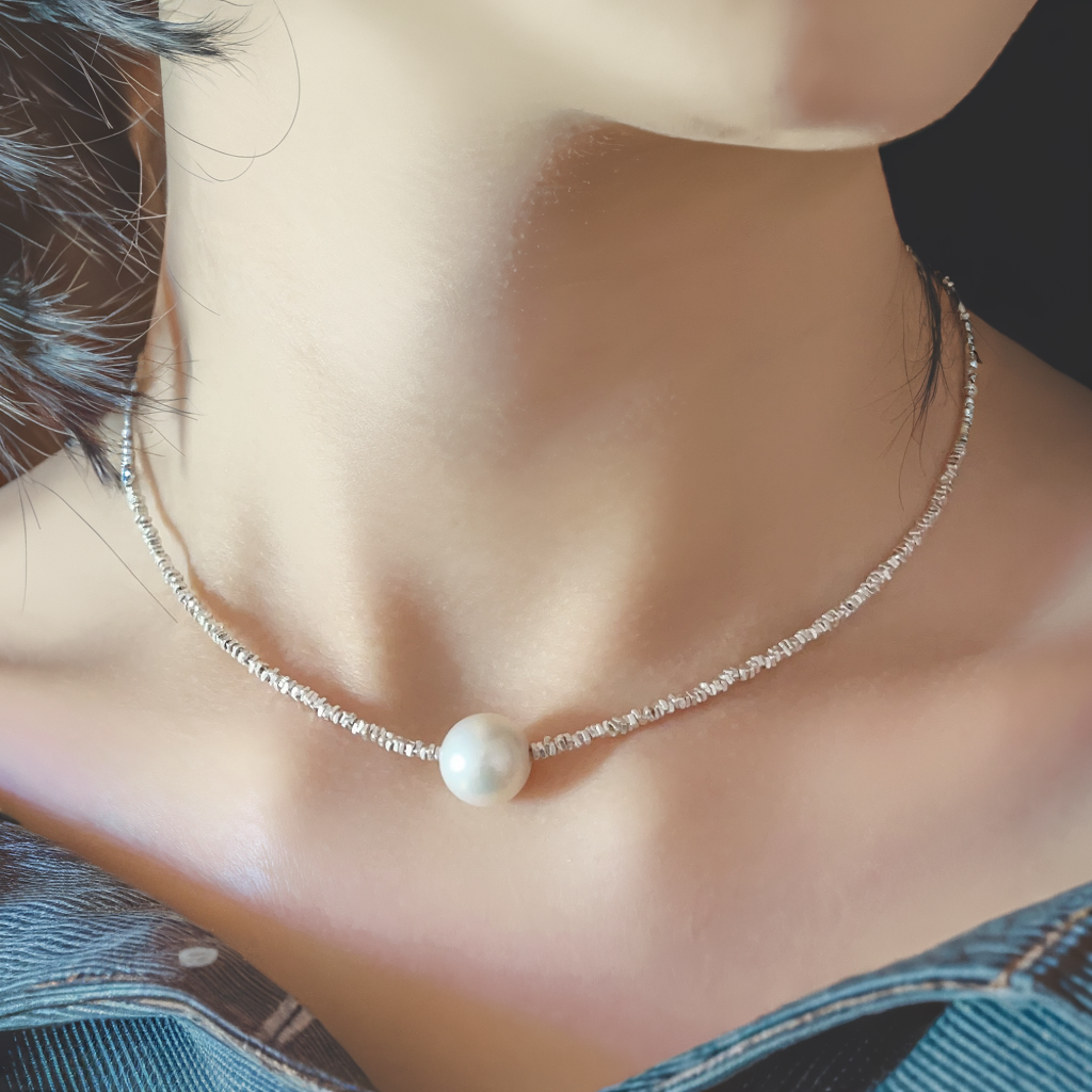 JESCOJES Chic AAA Pearl Strand Necklace