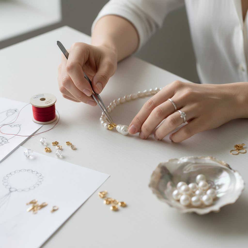 JESCOJES Jewelry Studio - Assemble Pearls