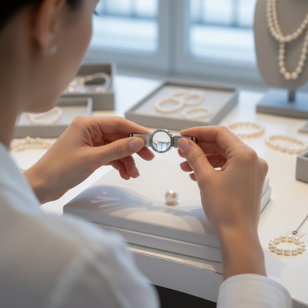 JESCOJES Jewelry Studio - Checking Pearls