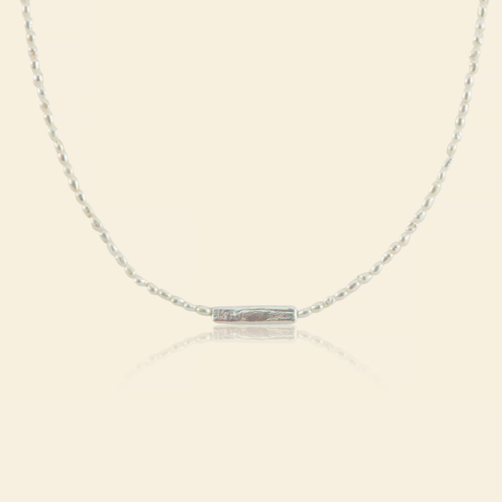 JESCOJES Chic Keshi Pearl Strand Necklace