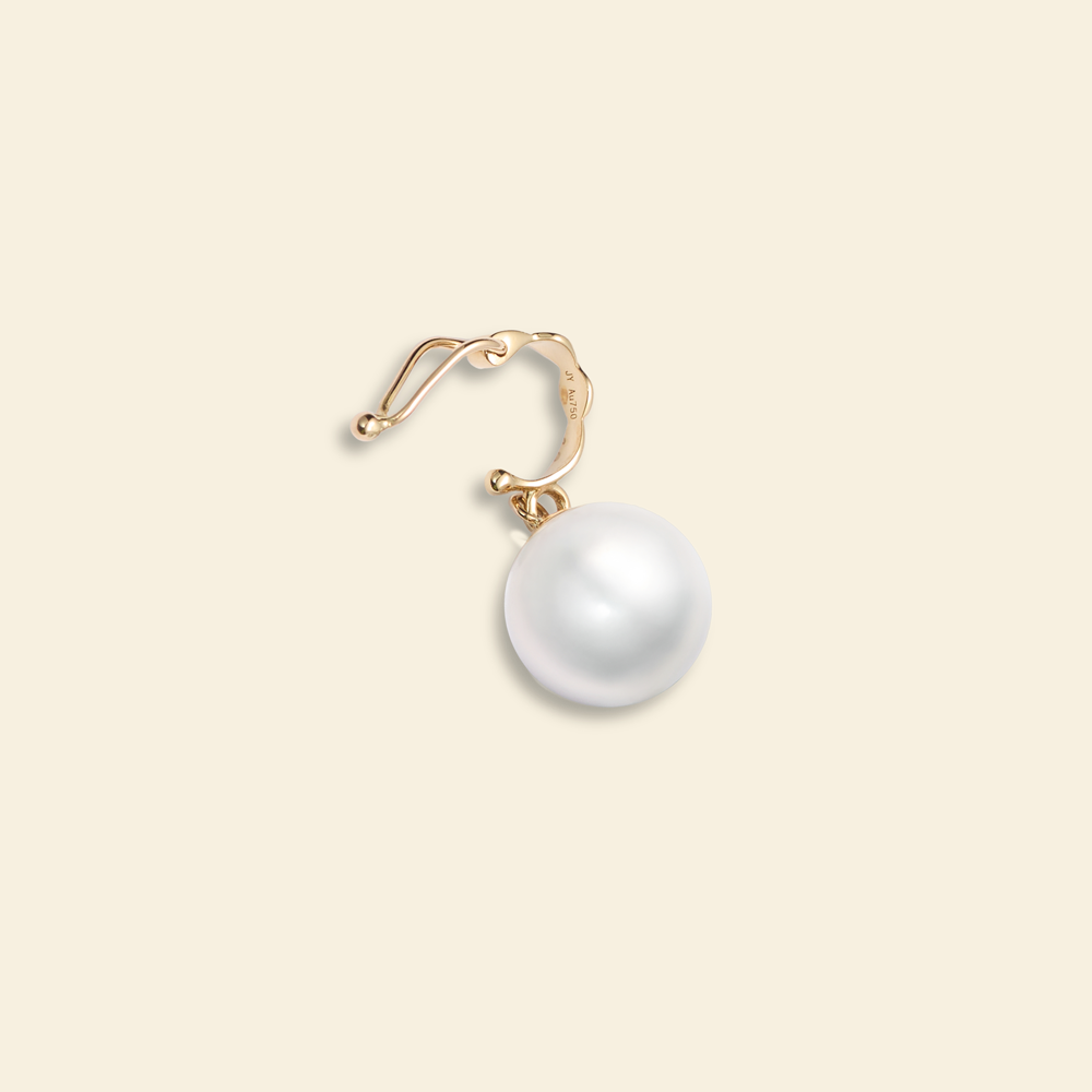 JESCOJES Noble Pearl Pendant Necklace
