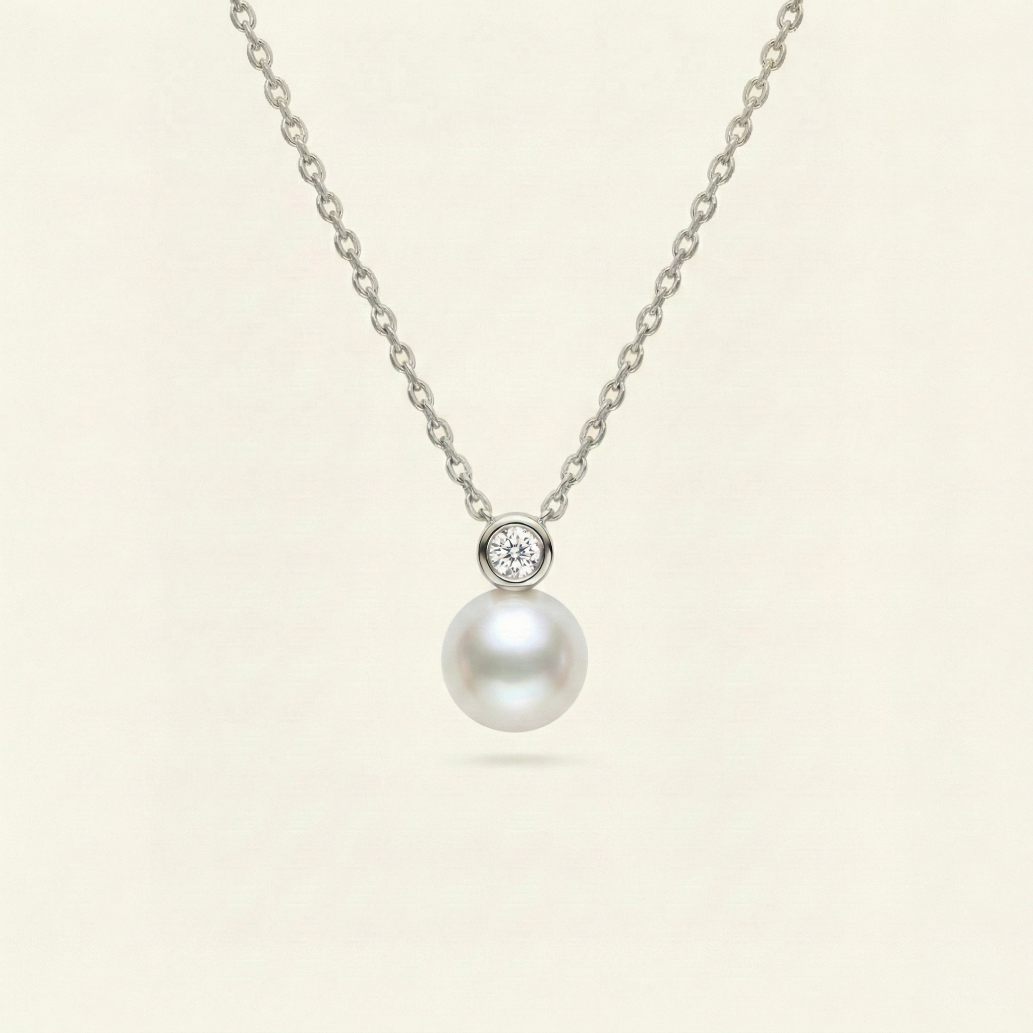 JESCOJES Romantic AAAA Pearl Pendant Necklace