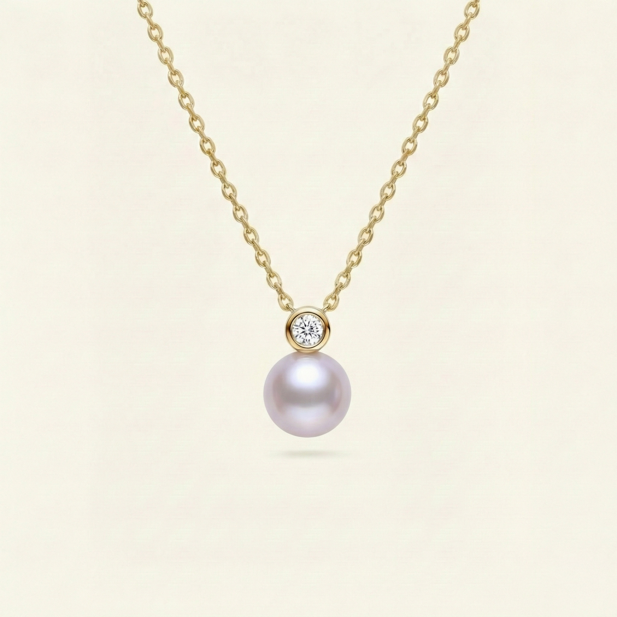 JESCOJES Romantic AAAA Pearl Pendant Necklace