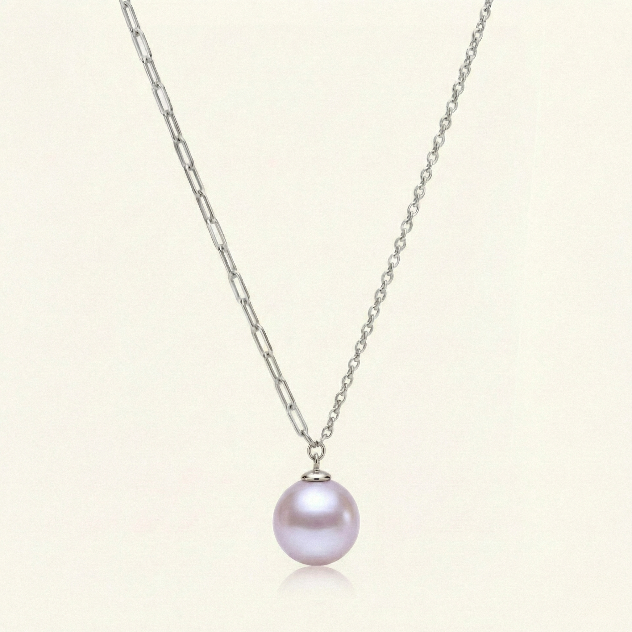 JESCOJES Chic AAAA Pearl Pendant Necklace