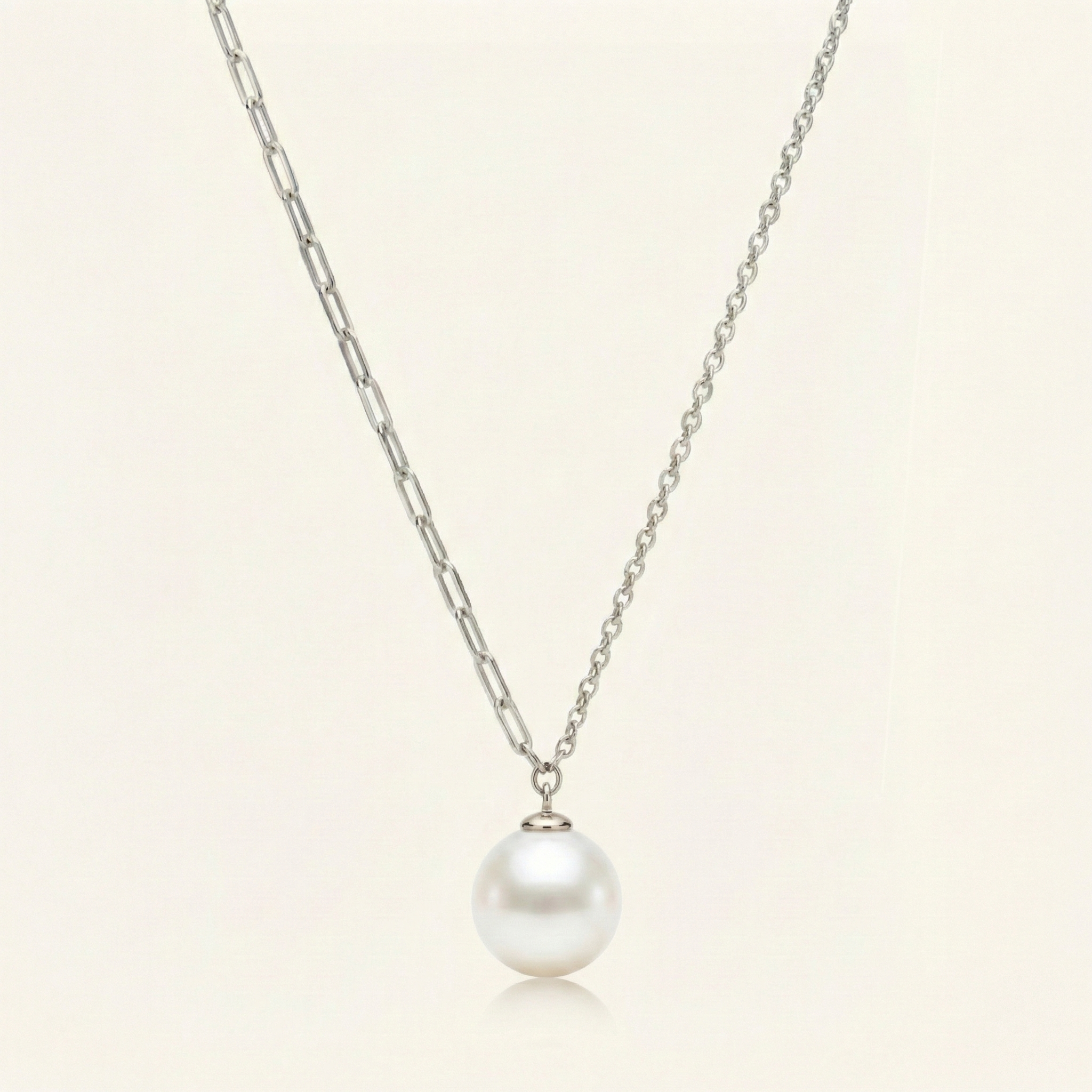 JESCOJES Chic AAAA Pearl Pendant Necklace