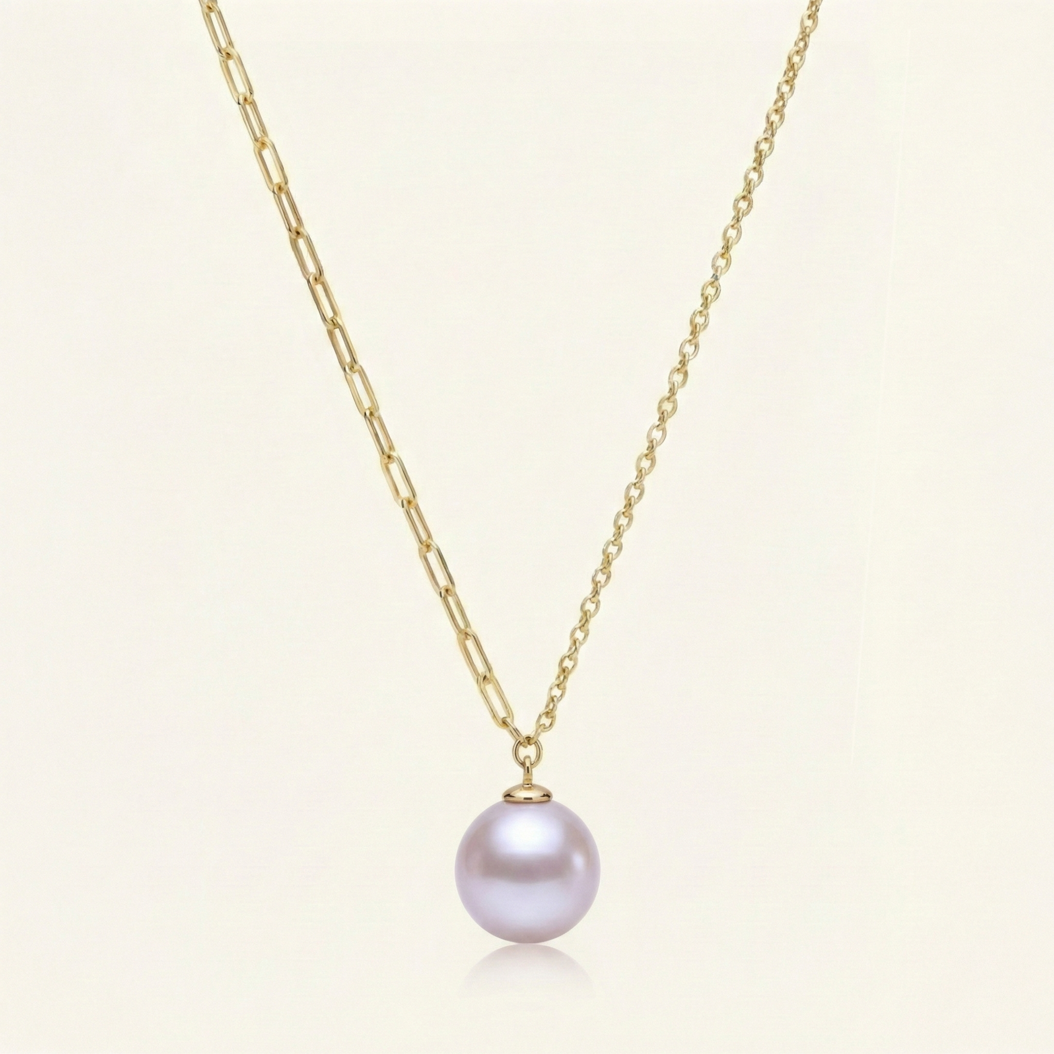 JESCOJES Chic AAAA Pearl Pendant Necklace