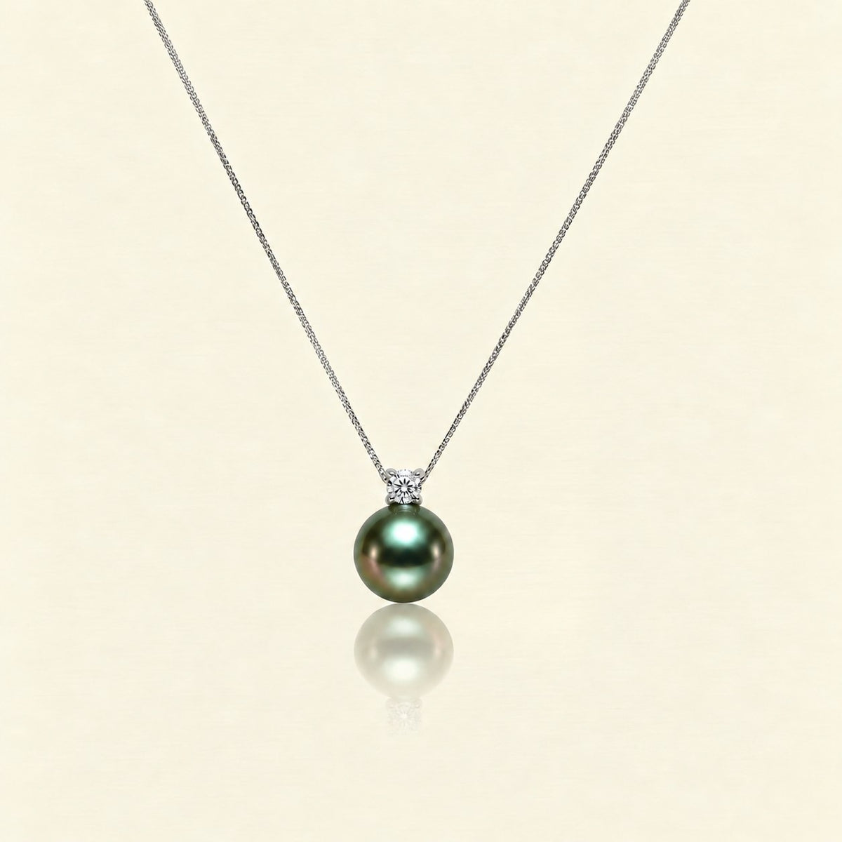 JESCOJES The Noble | Tahitian Pearl Pendant Necklace