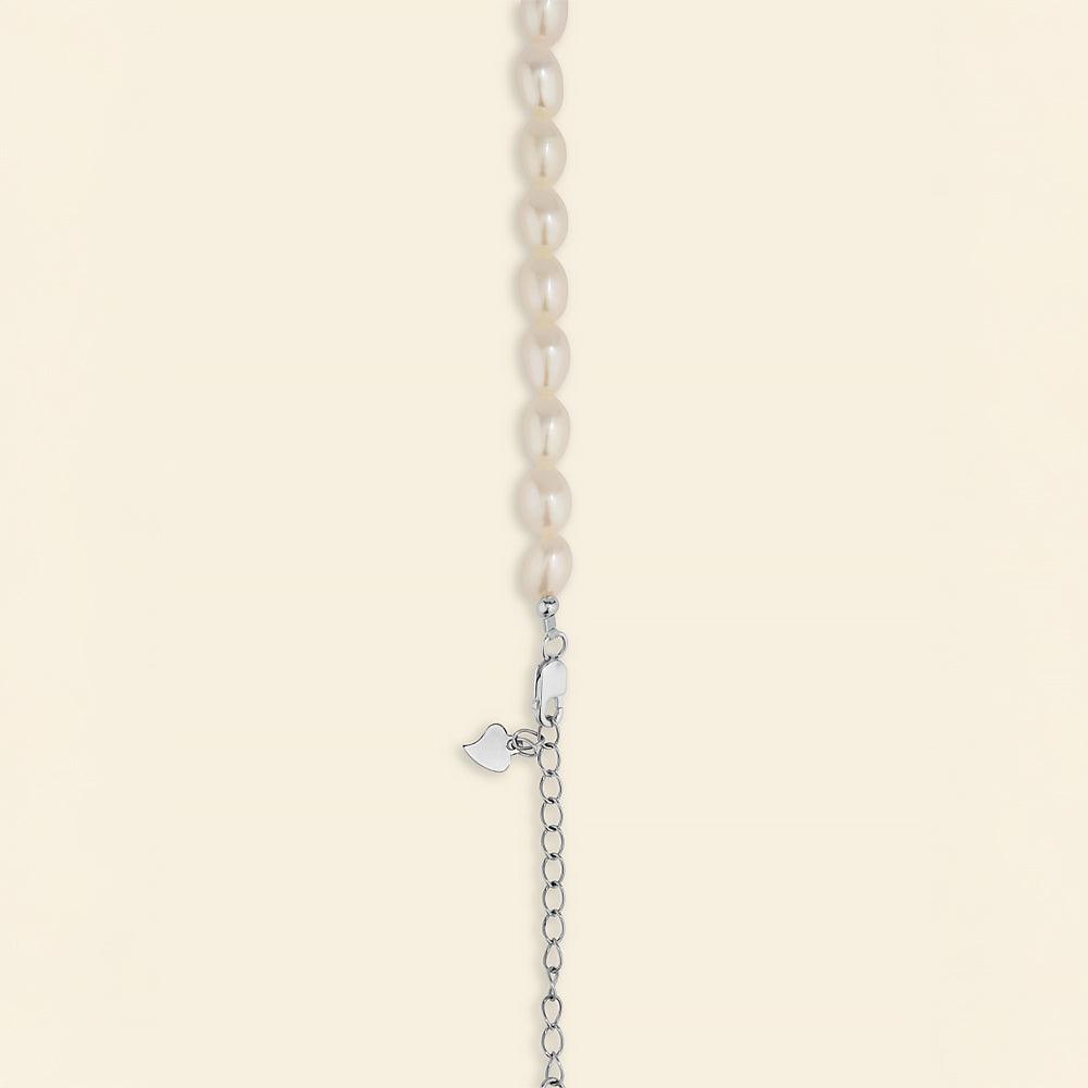Dynamic Freshwater Pearl Strand Necklace 4-5mm 15"-16.5" - JESCOJES