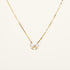 Shining Bow Gold Pendant Necklace - JESCOJES