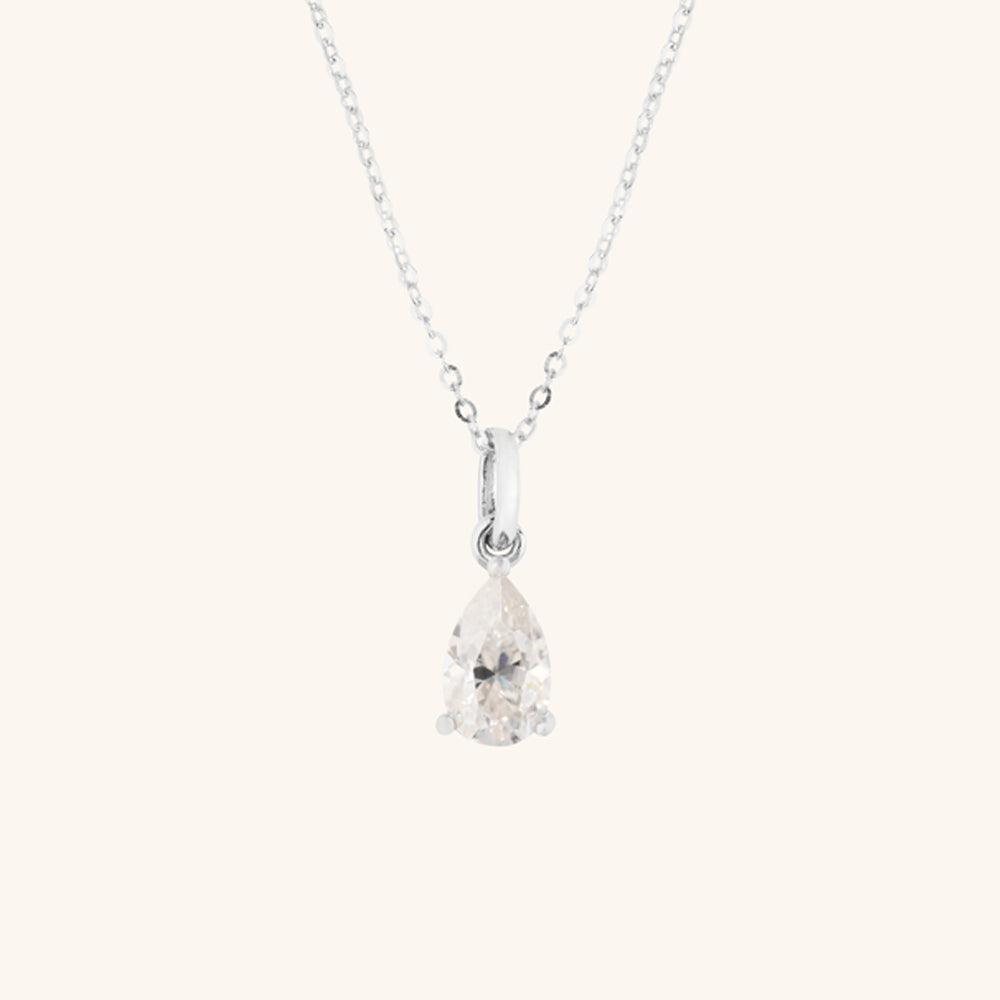 Pure Water Drop Premium Moissanite Necklace - JESCOJES