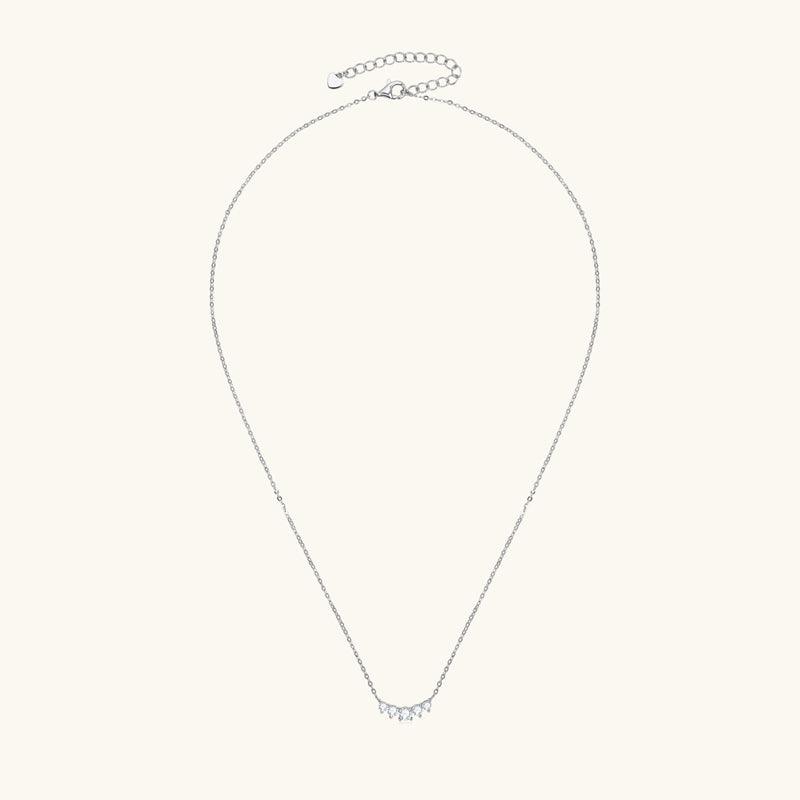 Sweet Smile Premium Moissanite Pendant Necklace - JESCOJES