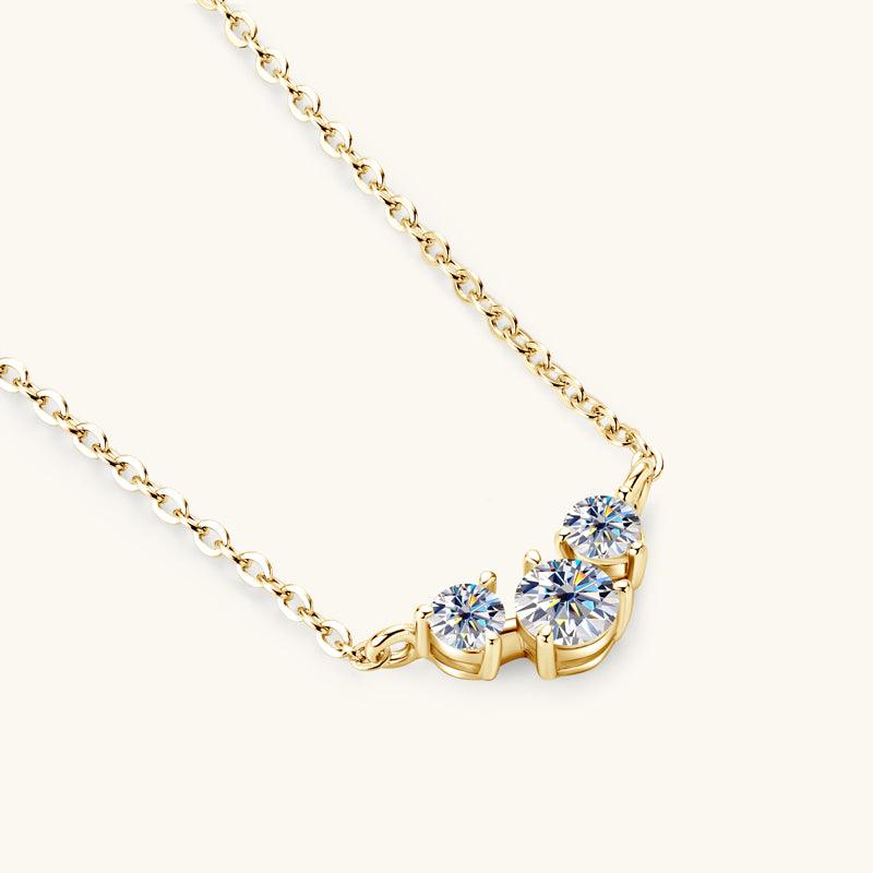 Charming Smile Premium Moissanite Pendant Necklace - JESCOJES