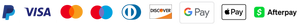 Secure Payment Method Logos