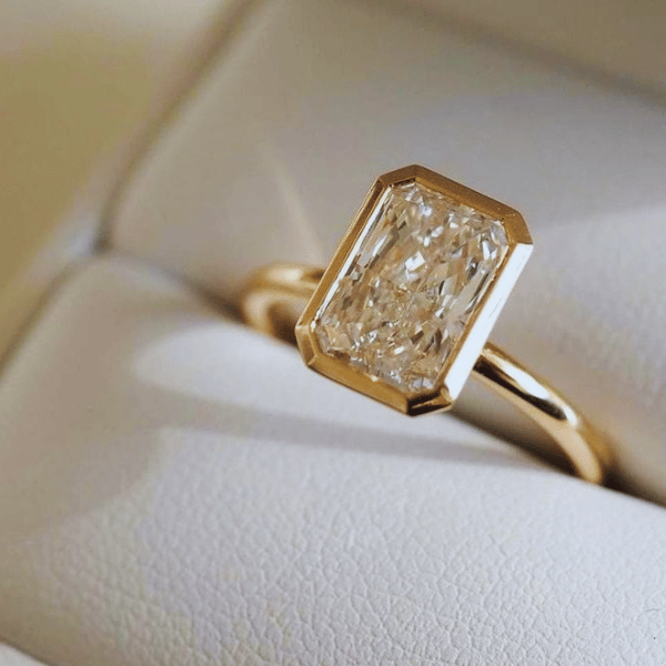 Discover the Elegance of the Elongated Radiant Cut Diamond Ring