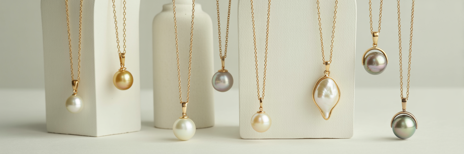 Single Pearl Necklaces