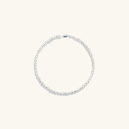 Charming Freshwater Pearl Strand Necklace 6-6.5mm 16&quot; - JESCOJES