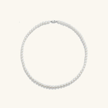 Charming Freshwater Pearl Strand Necklace 6-6.5mm 18&quot; - JESCOJES
