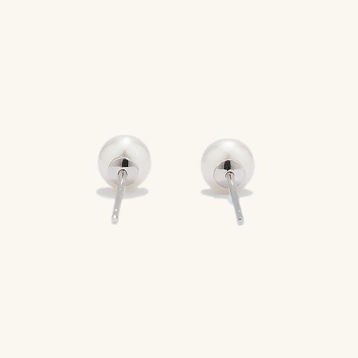 Charismatic Freshwater Pearl Stud Earrings 4.5-5mm - JESCOJES