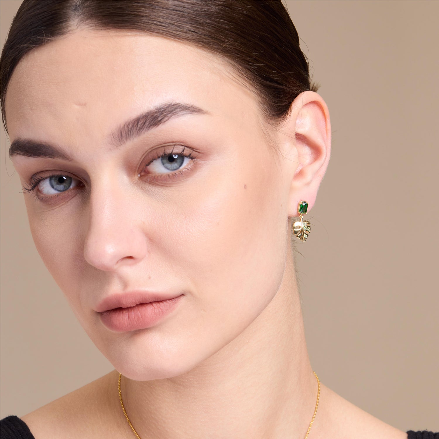 Fashion Leaf Drop Earrings