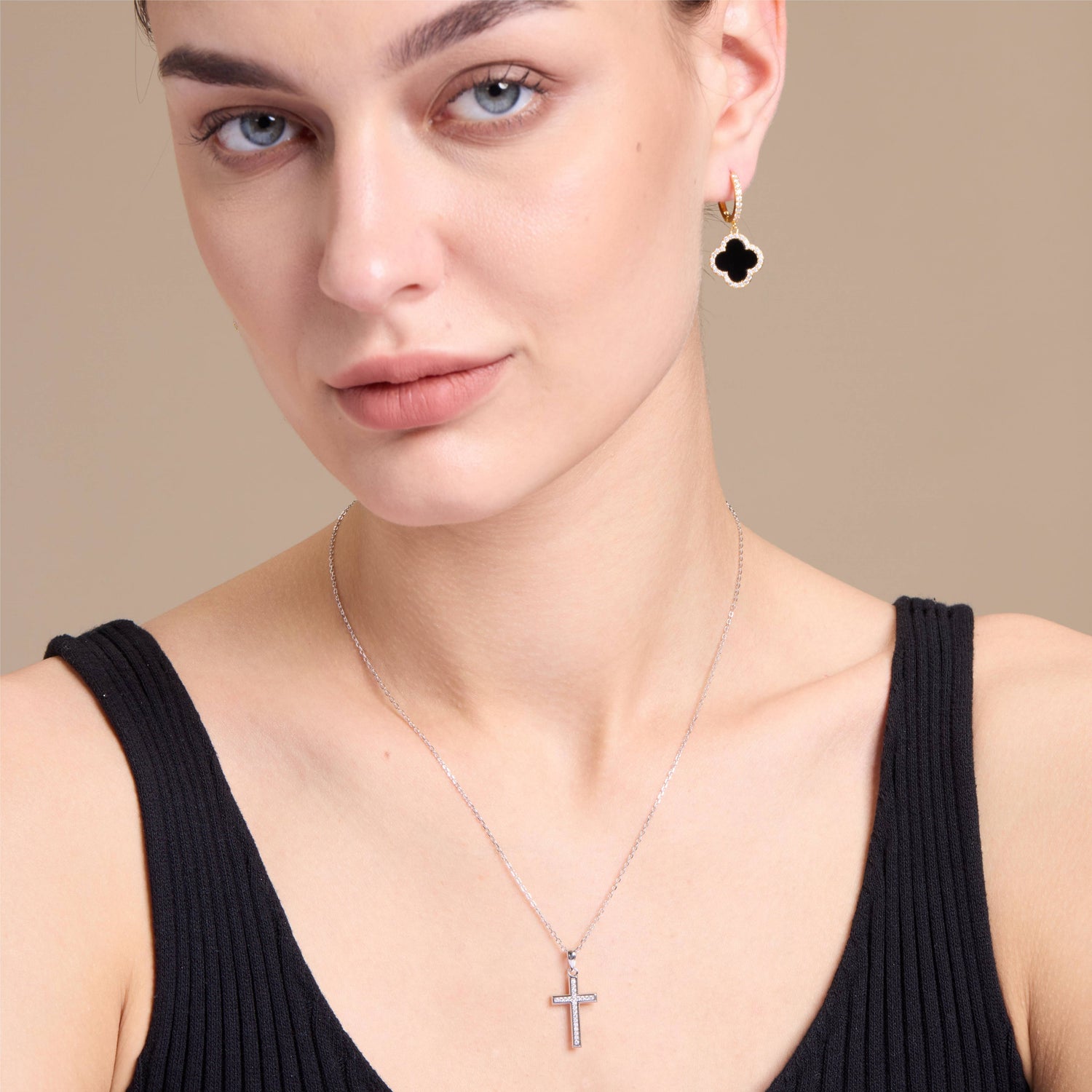 Classic Cross Pendant Necklace