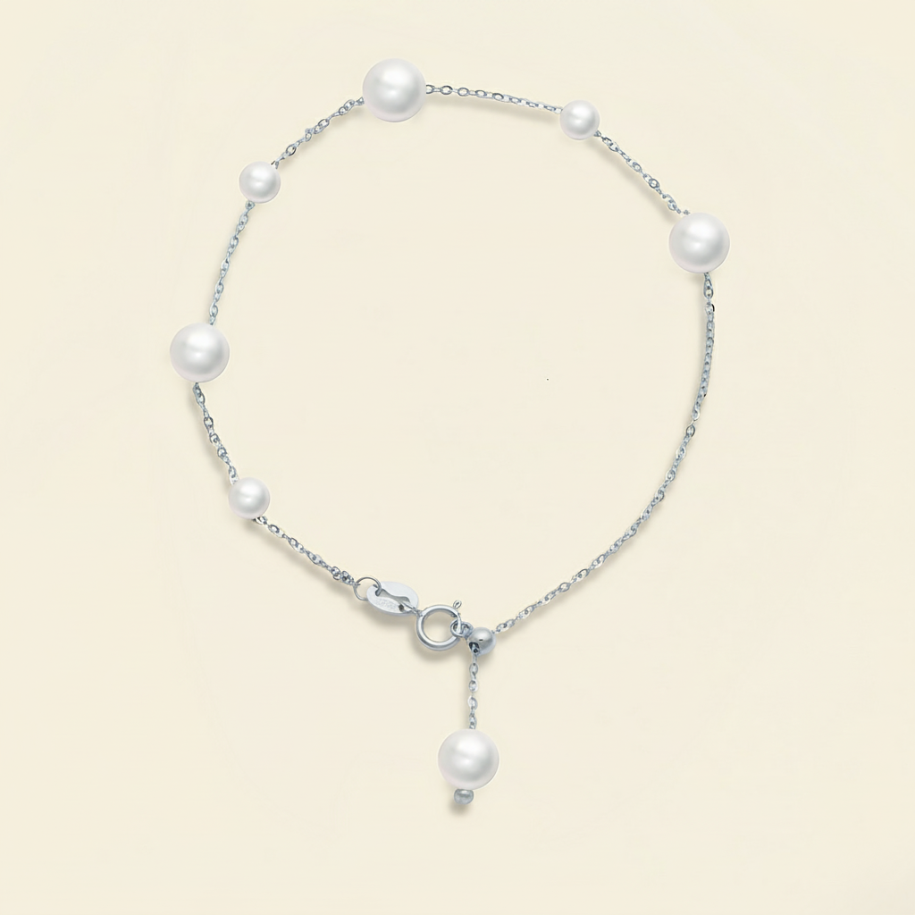 JESCOJES Starry Night AAA Freshwater Pearl Bracelet