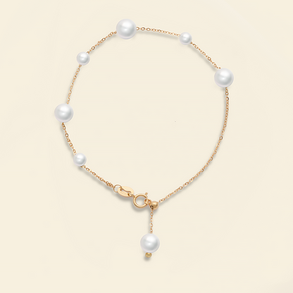 JESCOJES Starry Night AAA Freshwater Pearl Bracelet