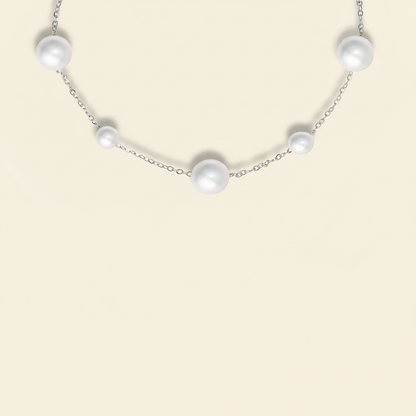 JESCOJES Starry Night AAA Freshwater Pearl Bracelet