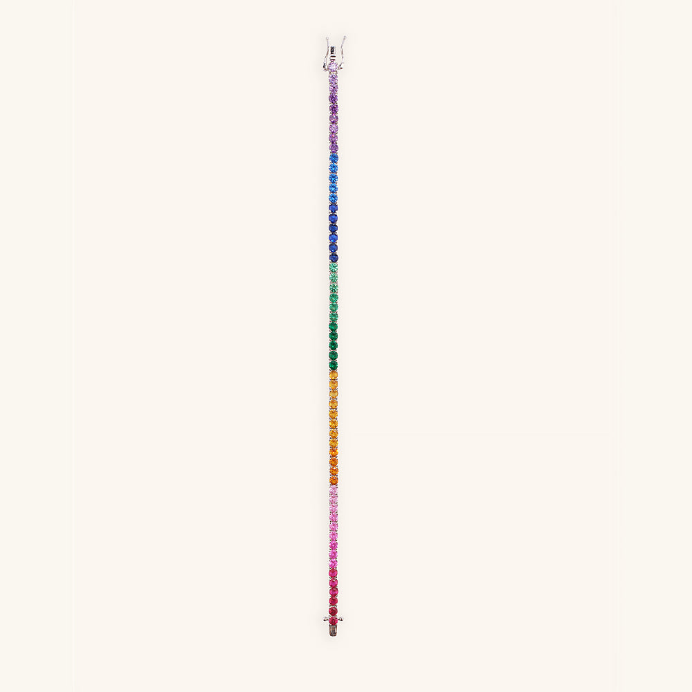 Elegance Rainbow Tennis Bracelet - JESCOJES