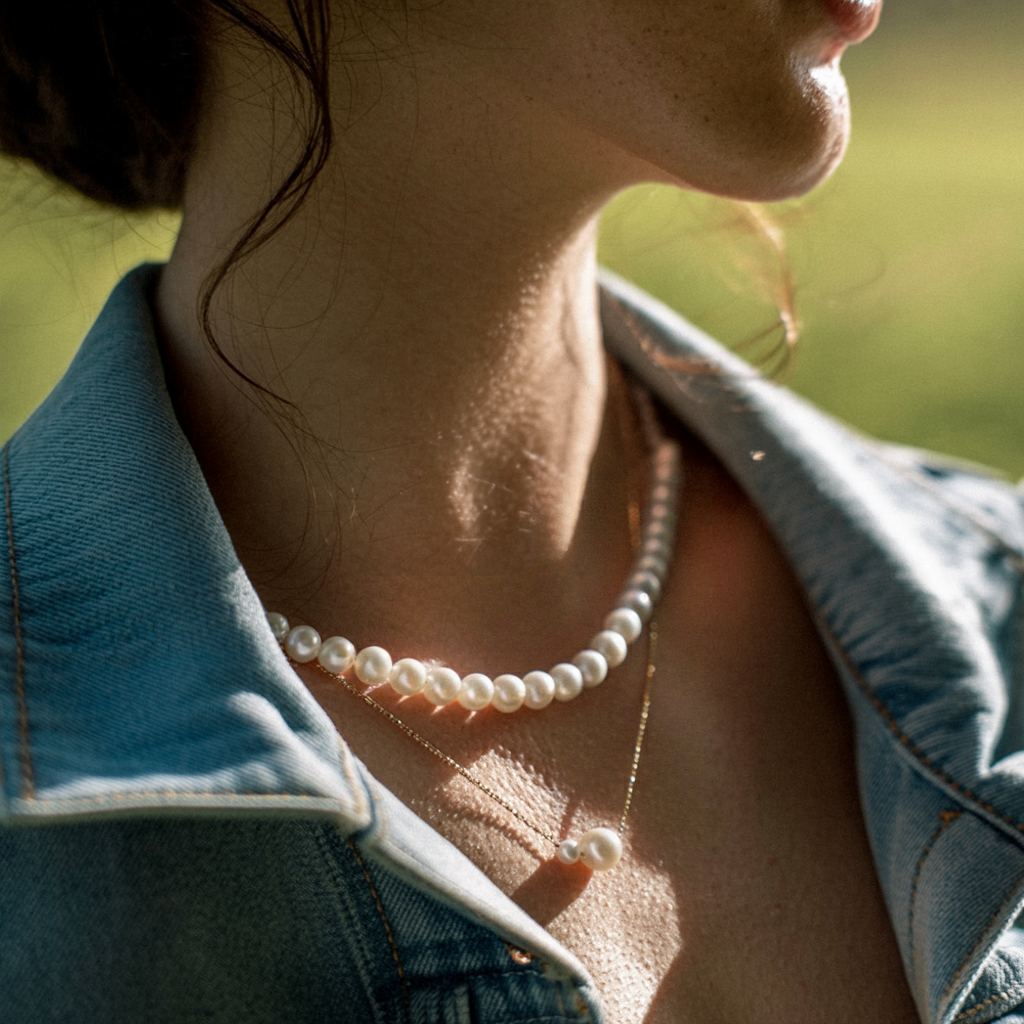 JESCOJES Pearl Necklaces