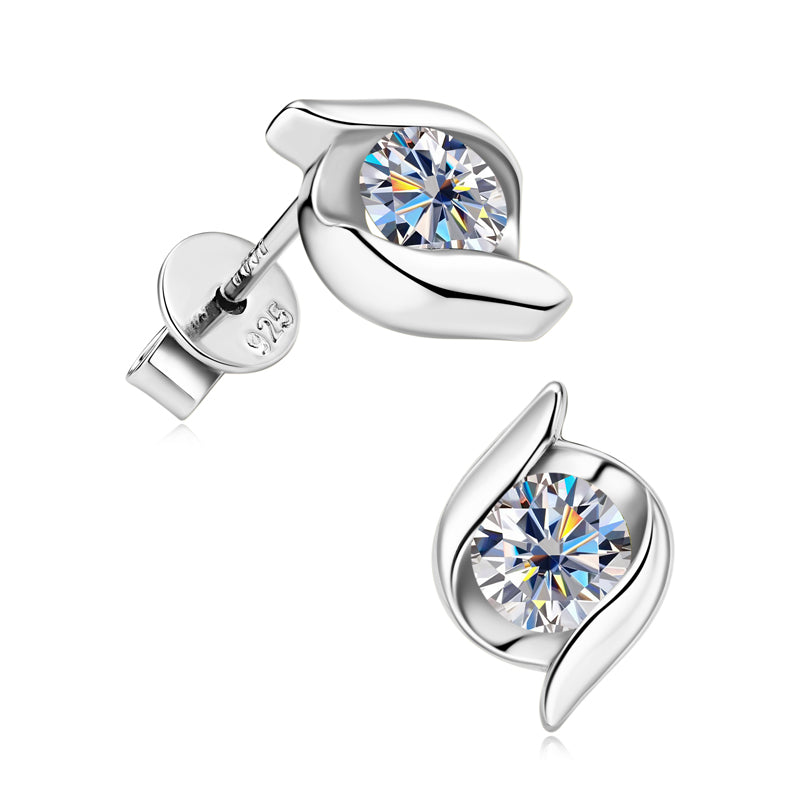 Grace Premium Moissanite Stud Earrings - JESCOJES