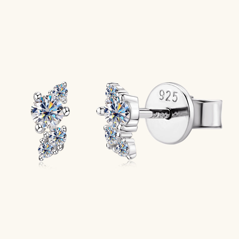 Vitality Premium Moissanite Stud Earrings