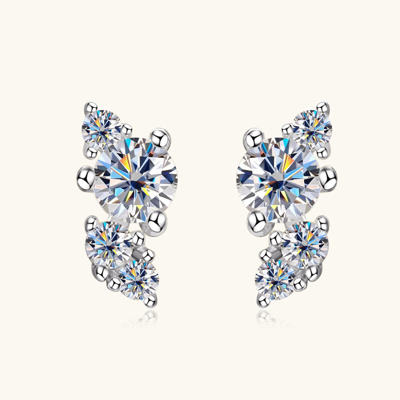 Vitality Premium Moissanite Stud Earrings - JESCOJES