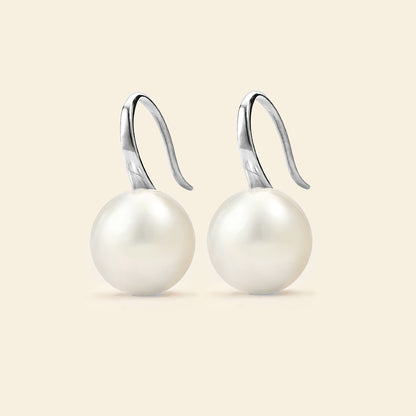 JESCOJES Charming Akoya Pearl Drop Earrings