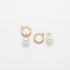 JESCOJES Elegant Multi-Wear AAAA Pearl Drop Earrings