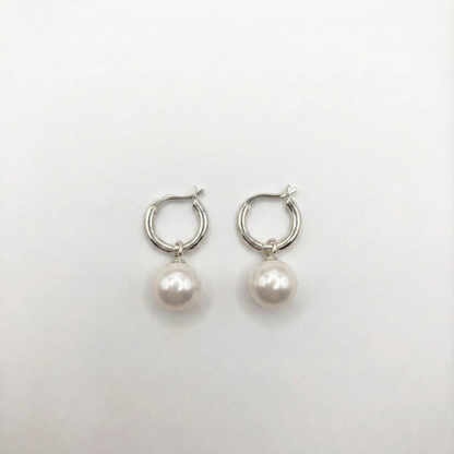 JESCOJES Elegant Multi-Wear AAAA Pearl Drop Earrings