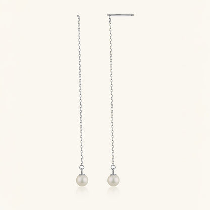 JESCOJES Versatile AAA Pearl Earrings - White