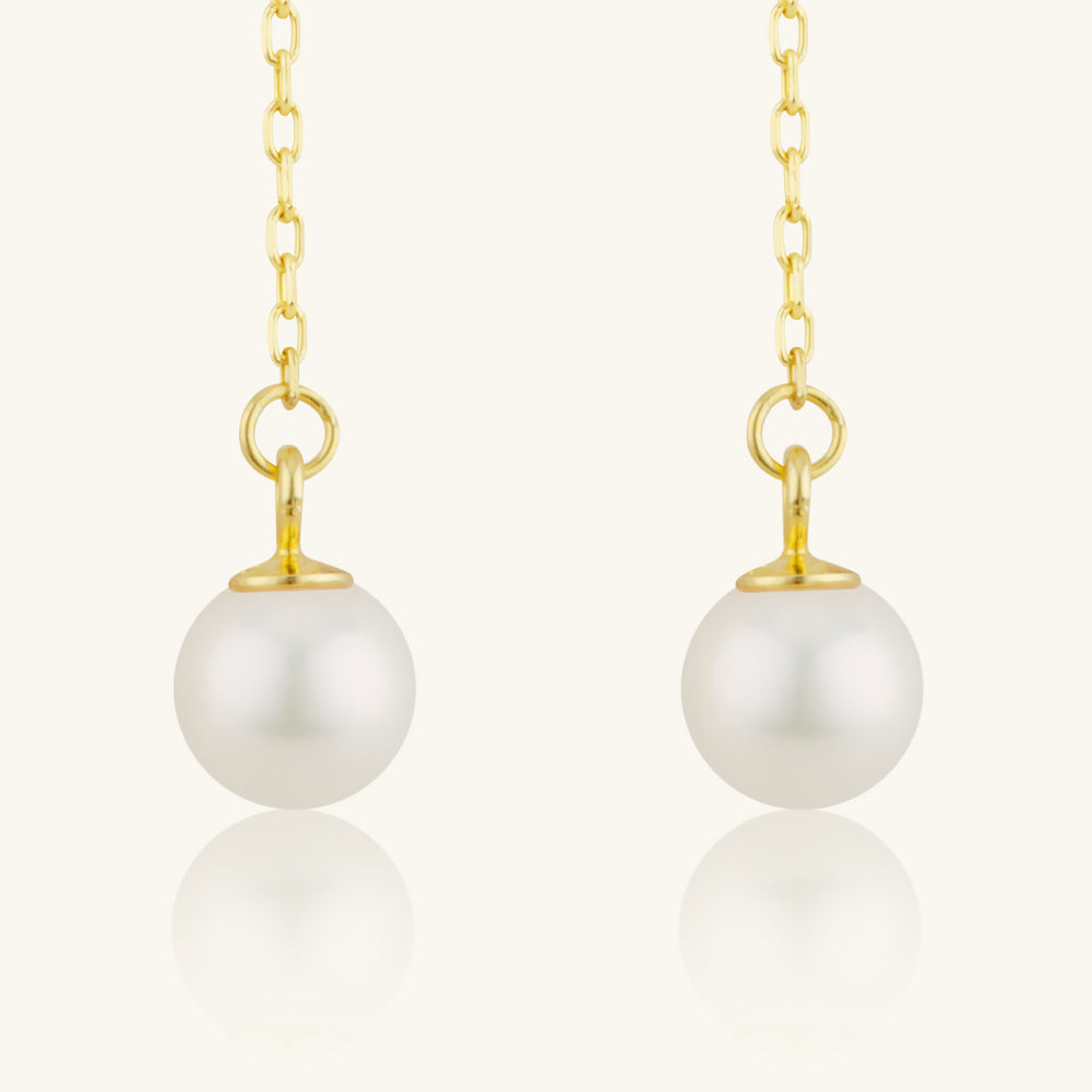 JESCOJES Versatile AAA Pearl Earrings