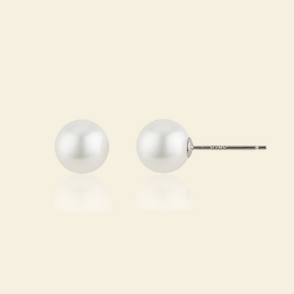 JESCOJES Elegance AAA Freshwater Pearl Stud Earrings