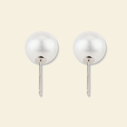 JESCOJES Elegance AAA Freshwater Pearl Stud Earrings
