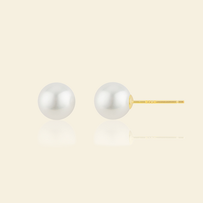 JESCOJES Elegance AAA Freshwater Pearl Stud Earrings