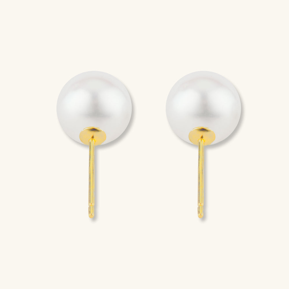 JESCOJES Elegance AAA Freshwater Pearl Stud Earrings